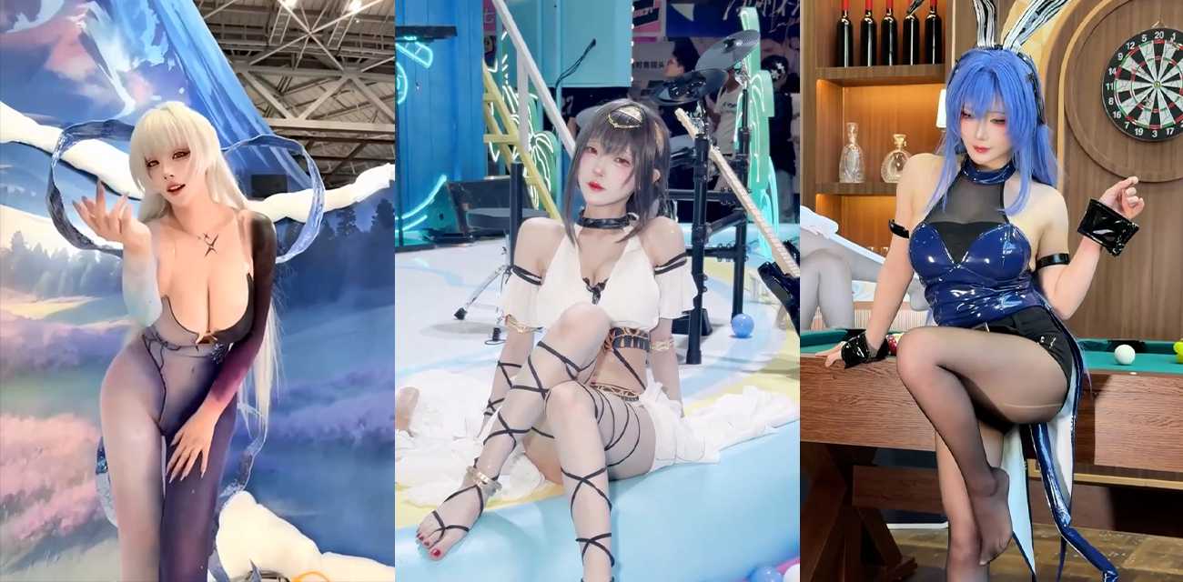 广州萤火虫漫展 高颜值女神cos大集合 巨乳丝足诱惑拉满 摄影师直拍画面香艳火辣！